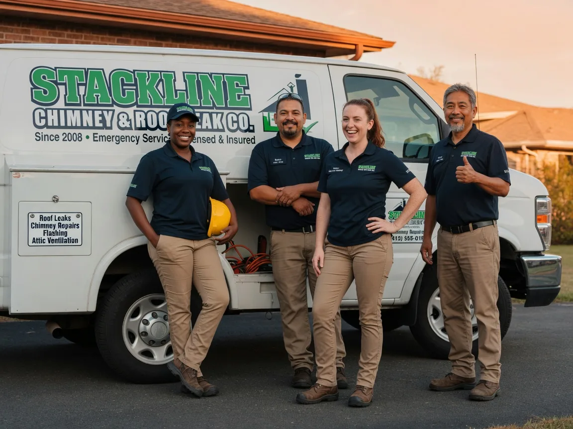 Chimney flashing repair company in Greenville, UT